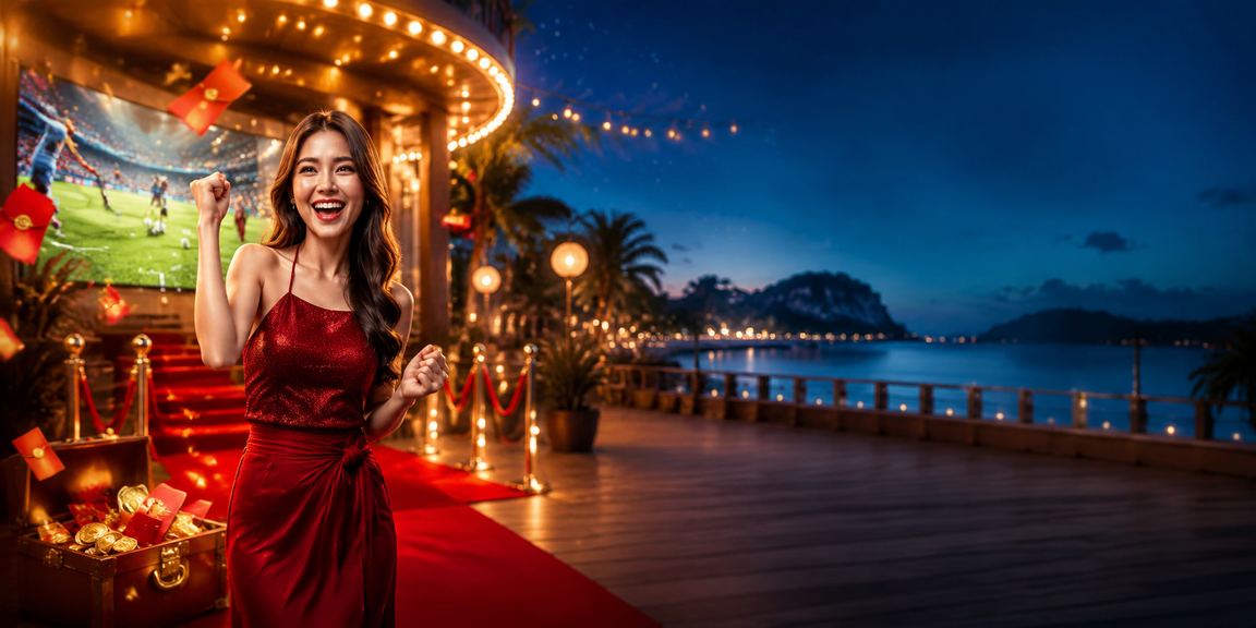 Sampul merah bonus selamat datang dengan suasana perayaan di Langkawi